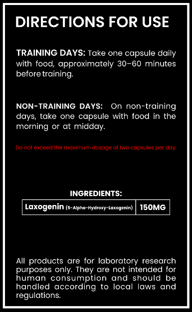 Laxogenin 150mg – Plant-Based Anabolic Research Agent for Muscle Support