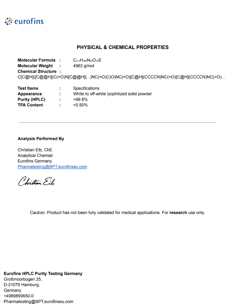 TB-500 Peptide 750mcg – Advanced Research for Recovery & Regeneration