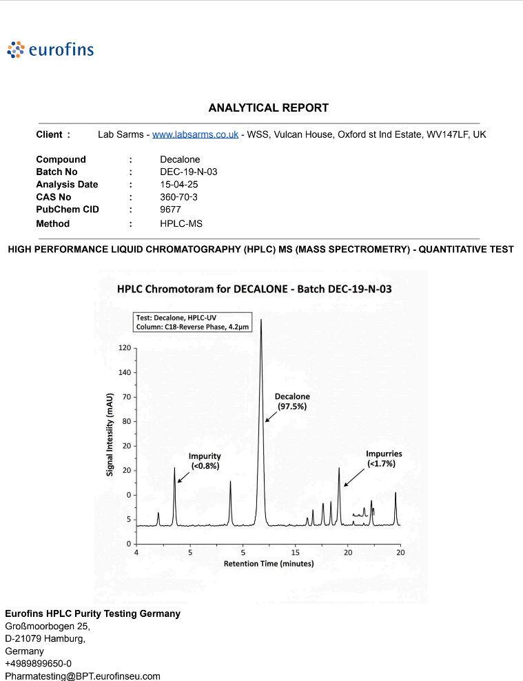Decalone – High-Anabolic 19-Nor Prohormone for Muscle Growth & Recovery