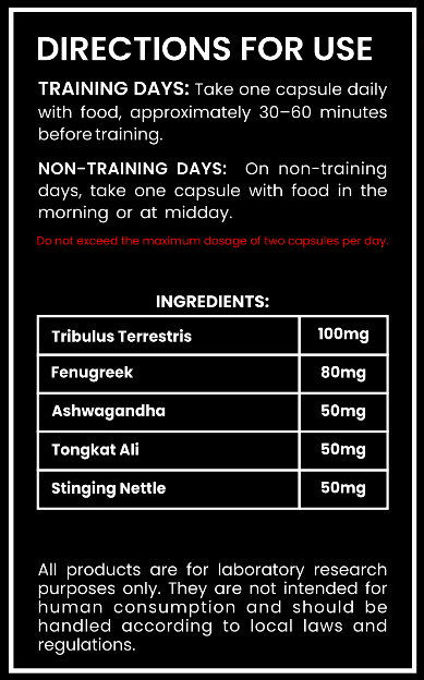 Testo Boost PCT Research Stack – Lab-Grade Herbal Testosterone Support