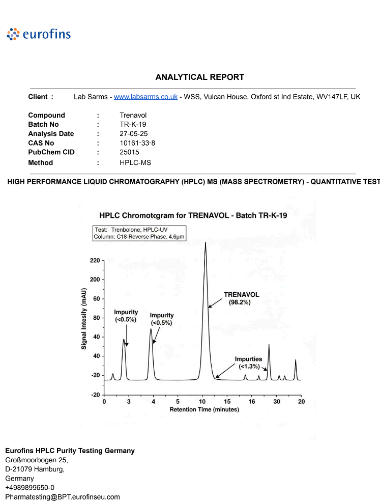 Trenavol – High-Potency Trenbolone-Converting Prohormone for Advanced Research